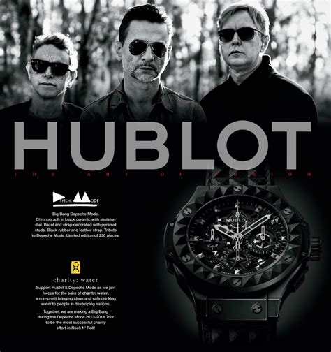 depeche mode hublot|depeche watch hublot.